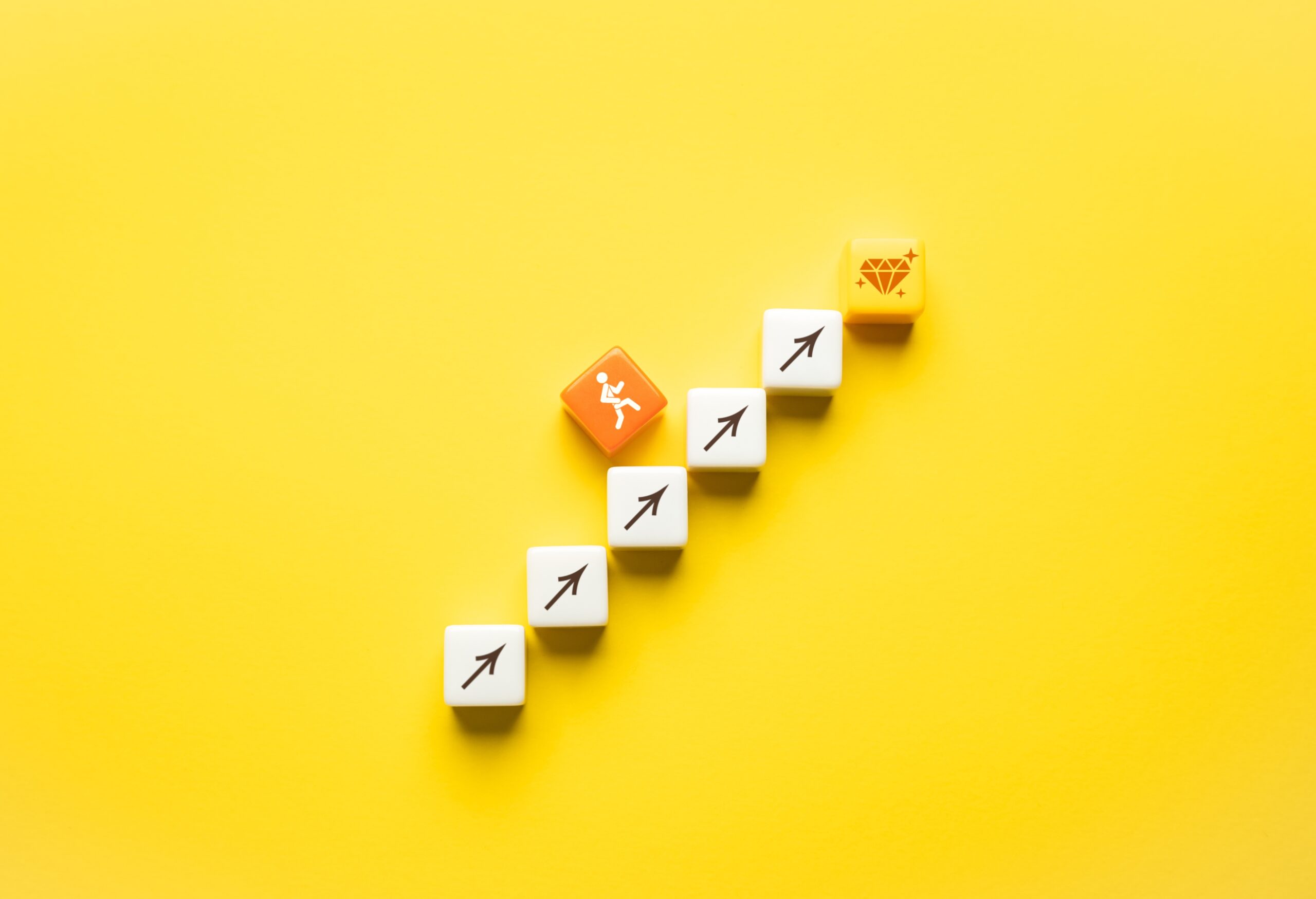 illustration of career progression in sales