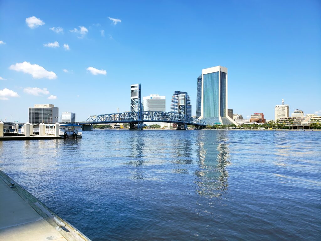 Florida business skyline