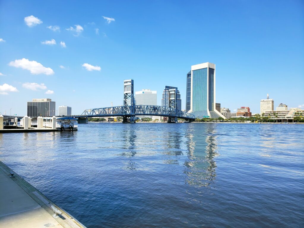 Florida business skyline